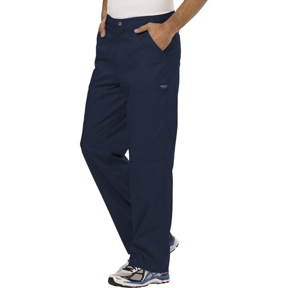NWT Cherokee Workwear Revolution Men Scrubs Pant Fly Front WW140 Size 3XL Color - Picture 2 of 7